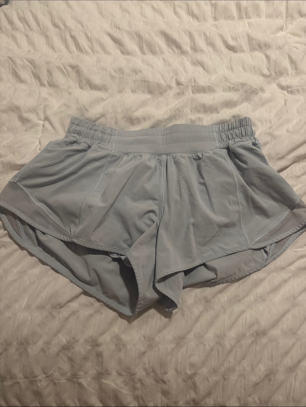 lululemon athletica Light Blue Women's Athletic Shorts